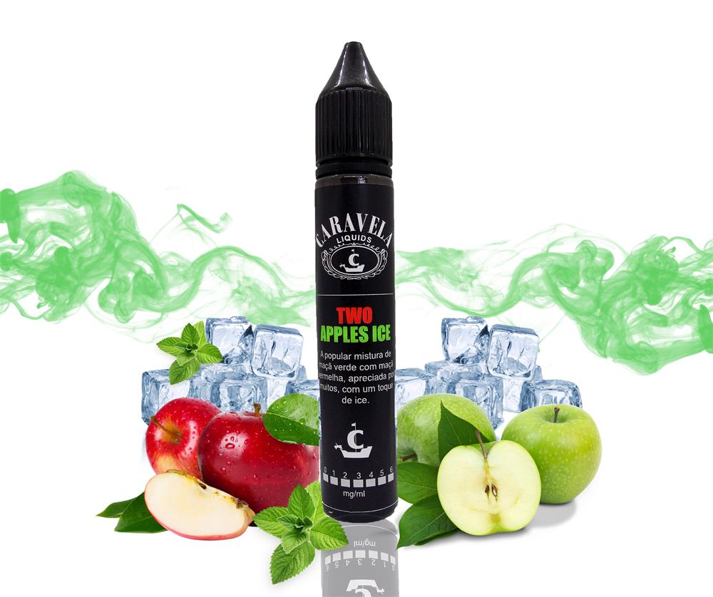 JUICE CARAVELA 30ML 3mg TWO APPLE ICE
