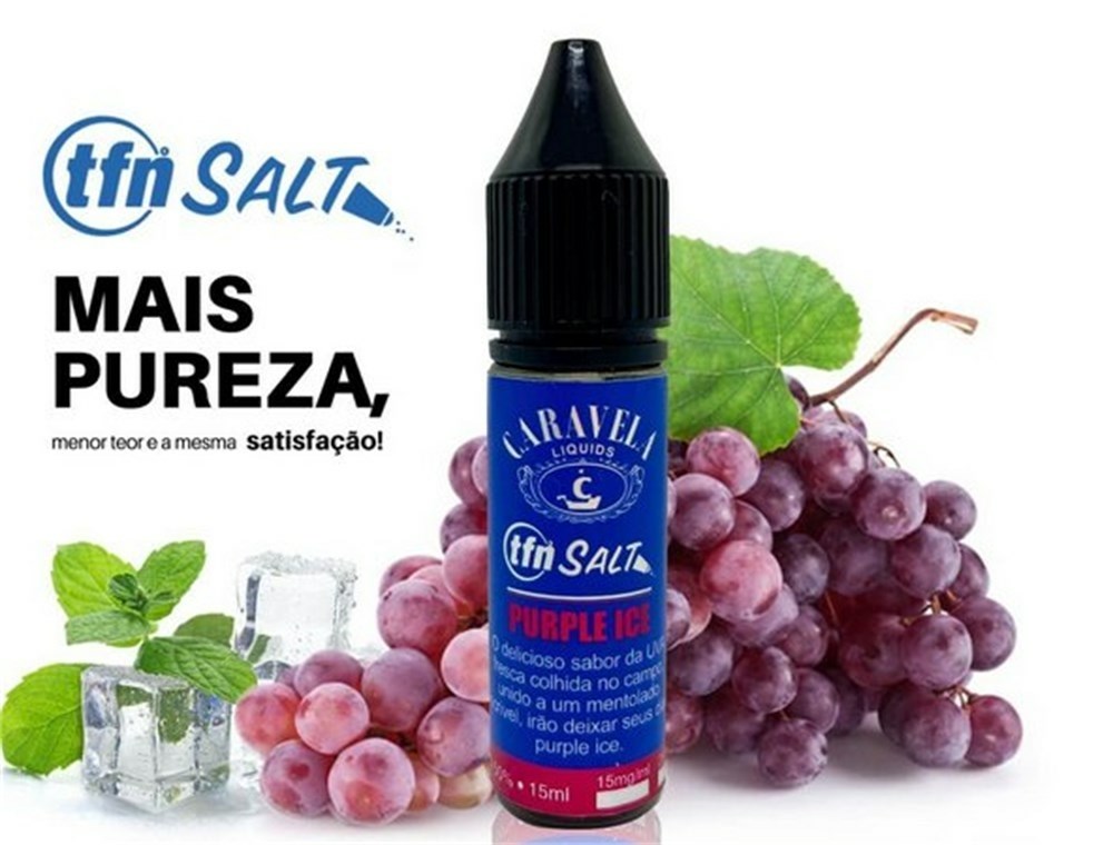 NICSALT CARAVELA TFN 15ML 15mg Purple Ice
