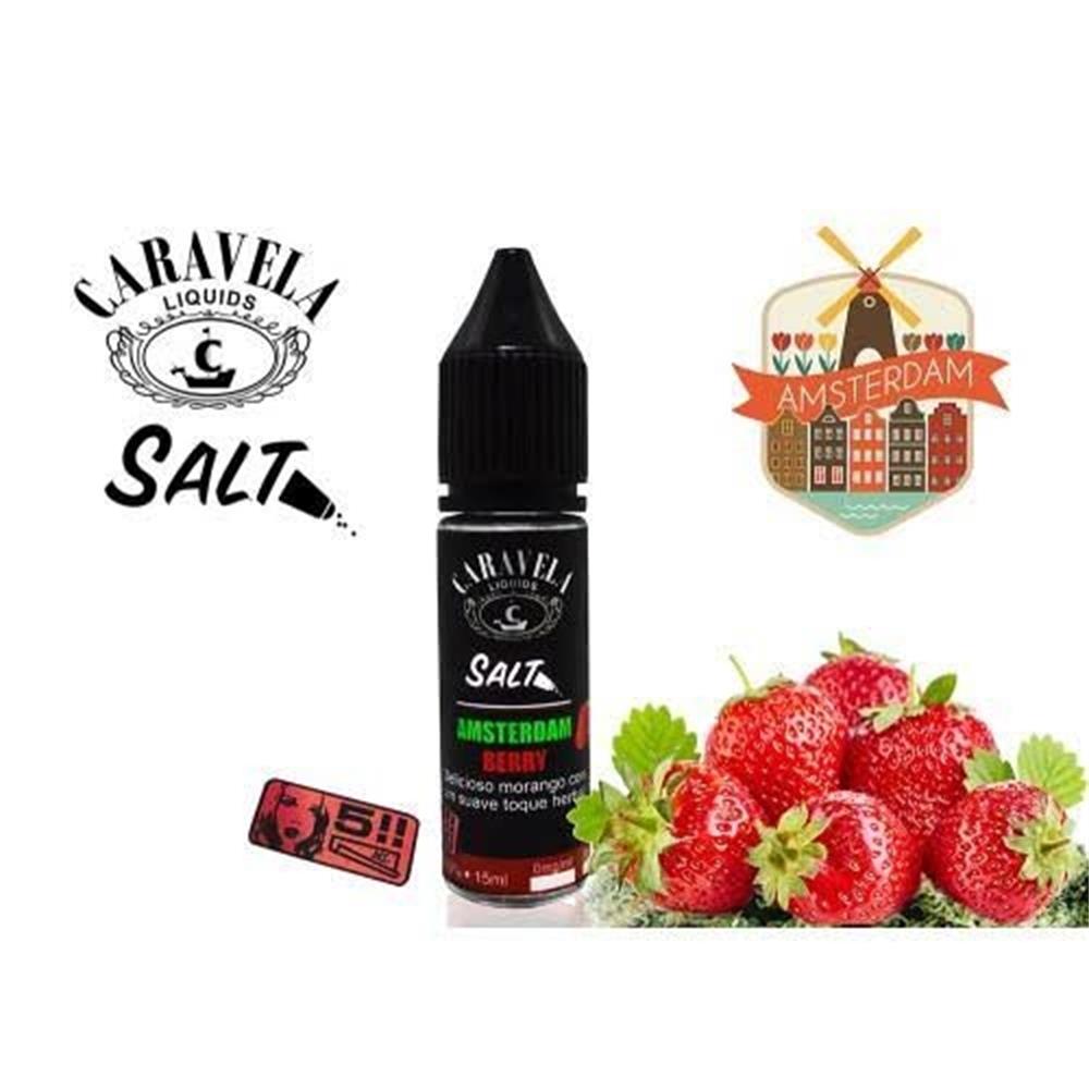 NICSALT CARAVELA 15ML 50mg Amsterdam Berry