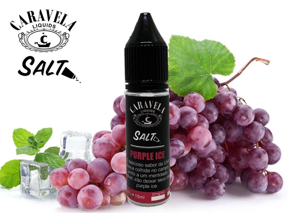 NICSALT CARAVELA 15ML 50mg Purple Ice